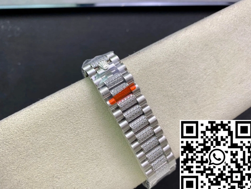 Factory M128349RBR-0026 Date Day EW Rolex Bezel Diamond-Set 0925